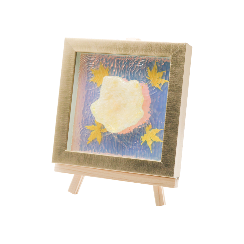 Water ripple amber maple leaf simulation art lamp - Maple Shadow Lamp