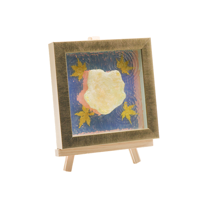 Water ripple amber maple leaf simulation art lamp - Maple Shadow Lamp