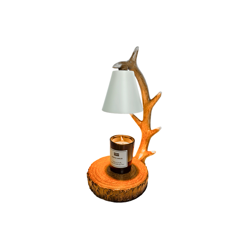 Nature-Inspired Candle Warmer Lamp - Hininga ng Usa