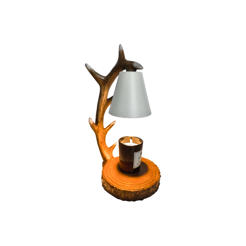 Nature-Inspired Candle Warmer Lamp - Hininga ng Usa